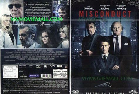 MISCONDUCT (DVD) | English movies, Dvd, Movies