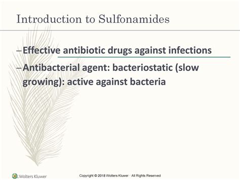 Antibacterial Drugs: Sulfonamides - ppt download