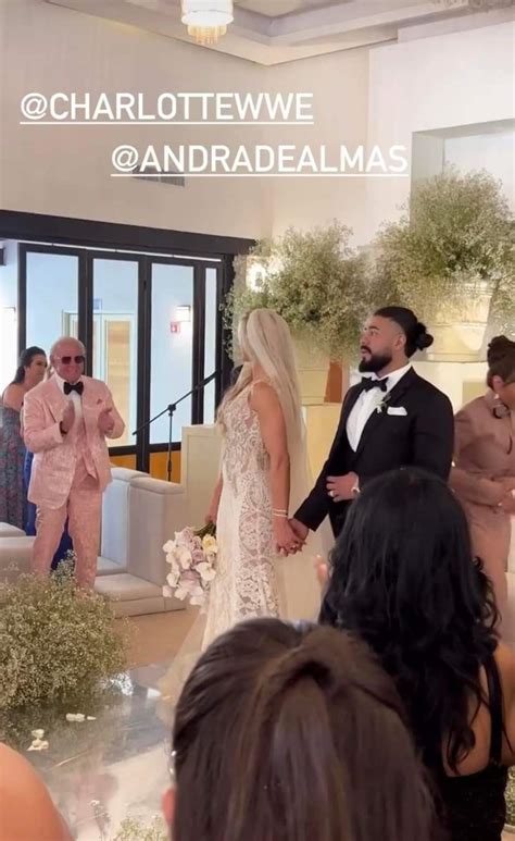 Charlotte Flair & Andrade El Idolo Get Married