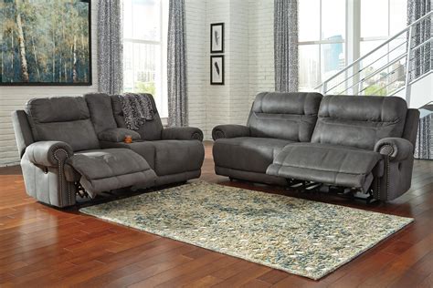 Ashley Signature Design Austere - Gray 3840196 Double Reclining ...