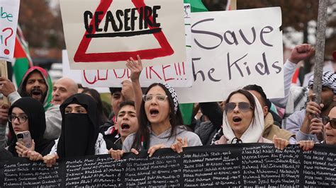 A month into Israel-Hamas war : Protesters worldwide demand a ceasefire ...