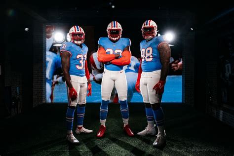 Titans reveal Oilers throwback uniforms | Titans | nashvillepost.com