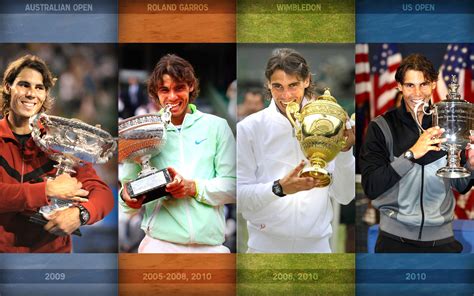 rafael nadal grand slams collection photo