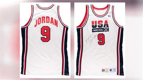 Michael Jordan's 1992 US Olympic 'Dream Team' game-worn jersey to be sold at auction - ABC7 Chicago