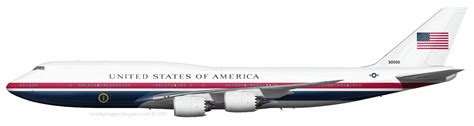 PRESIDENT TRUMP AIR FORCE ONE LIVERY