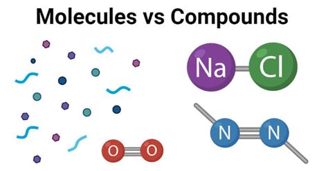 Molecules vs Compounds- Definition, 10 Major Differences, Examples