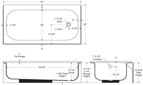 Normal Bathtub Dimensions