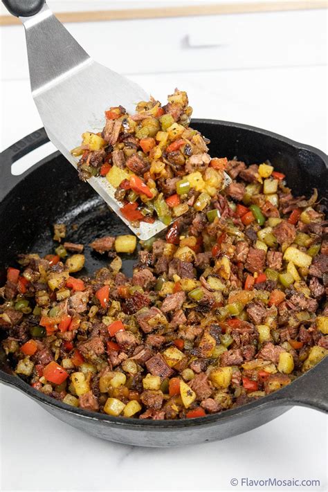 Crispy Corned Beef Hash Recipe - Flavor Mosaic