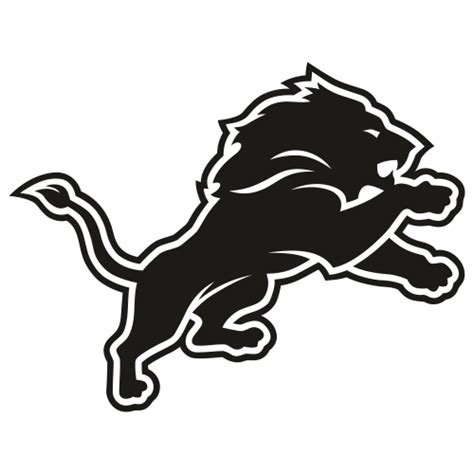 Detroit Lions Black SVG, Download Detroit Lions Vector File, Detroit ...