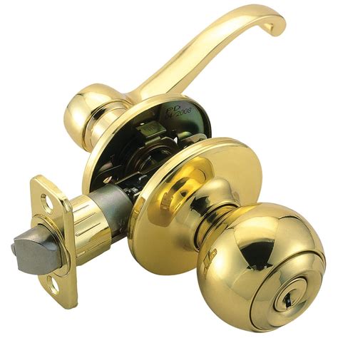 Design House 741041 Scroll 6-Way Universal Entry Door Lever and Lever, Polished Brass - Walmart ...