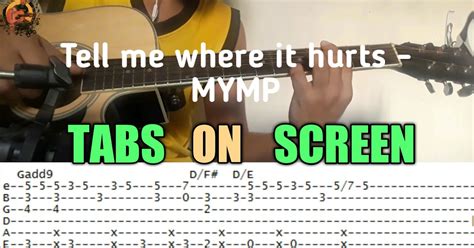 Tell me where it hurts - MYMP Guitar Fingerstyle ~ Guitar Fingerstyle ...