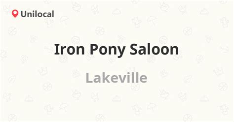 Iron Pony Saloon – Lakeville, 14641 State Route 3 (4 reviews, address ...