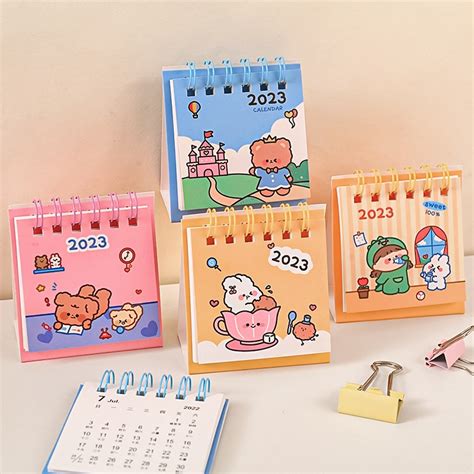 Jual ED - KALENDER DUDUK MINI 2023 / KALENDER MEJA MOTIF LUCU 2023 ...