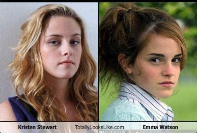 Kristen Stewart looks totally like.....Emma Watson?! - Harry Potter Vs. Twilight Photo (20119951 ...