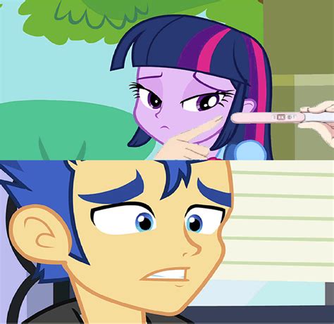 Equestria Girls pregnancy announcement test meme. by brandonale on ...