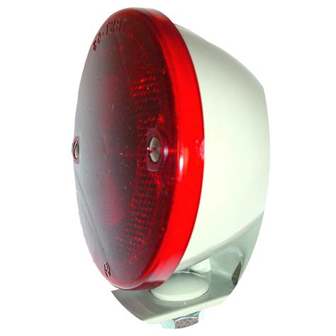 fds448 - 6 Volt Tail Light Assembly With Bracket For Massey Ferguson: 40, TO35, 50, 135, 35, 65 ...