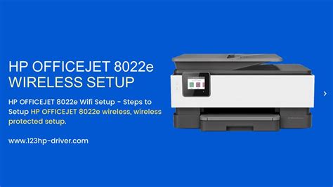 HP Officejet 8022e setup | wireless setup | Ink cartridge Install | USB connection - YouTube