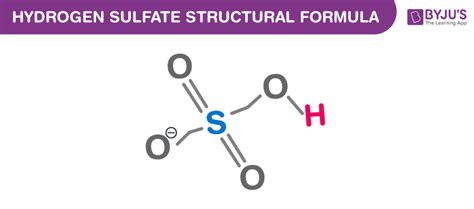 Hydrogen Sulfate Formula - Properties & Chemical Structure