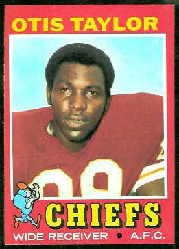 1971 Topps Football Card #139: Otis Taylor