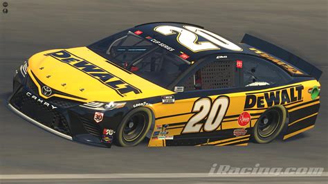 Christopher Bell 2021 DeWalt Camry by Jonah Colbert - Trading Paints