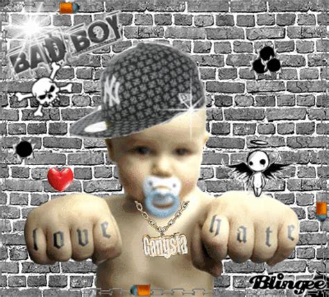 Gangsta baby Fotografía #89343557 | Blingee.com