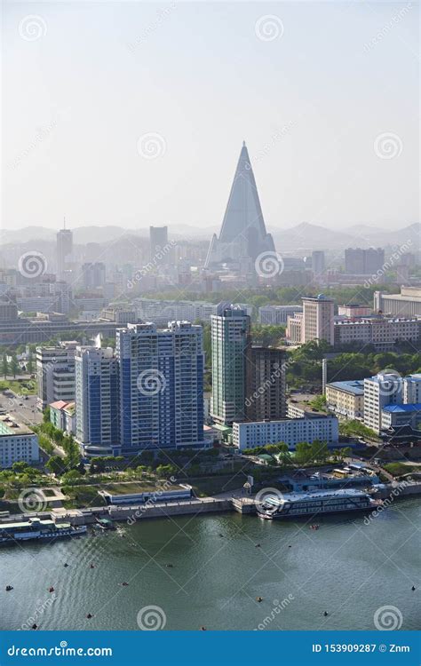 Pyongyang, North Korea editorial photography. Image of political ...