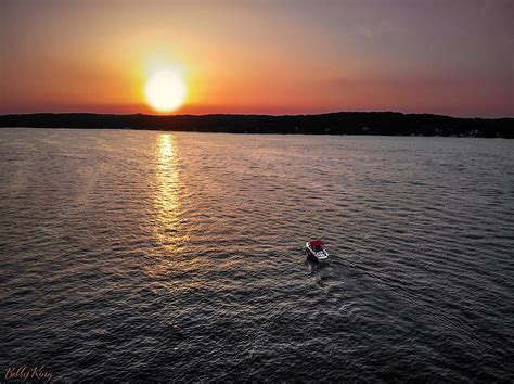 Lake Geneva Sunset Photograph by Bobby King