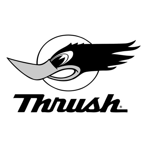 Thrush Logo Black and White – Brands Logos