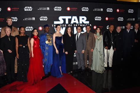 The Star Wars: The Rise of Skywalker Cast at the London Premiere | Star Wars: The Rise of ...