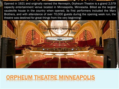 Orpheum Theatre Minneapolis | 612-339-7007 - Orpheum Theatre ...