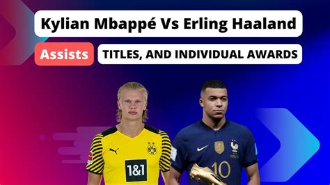 Mbappe Vs Haaland Career Stats 2023/24: Assists, Titles, And Individual Awards, Who is the Best ...