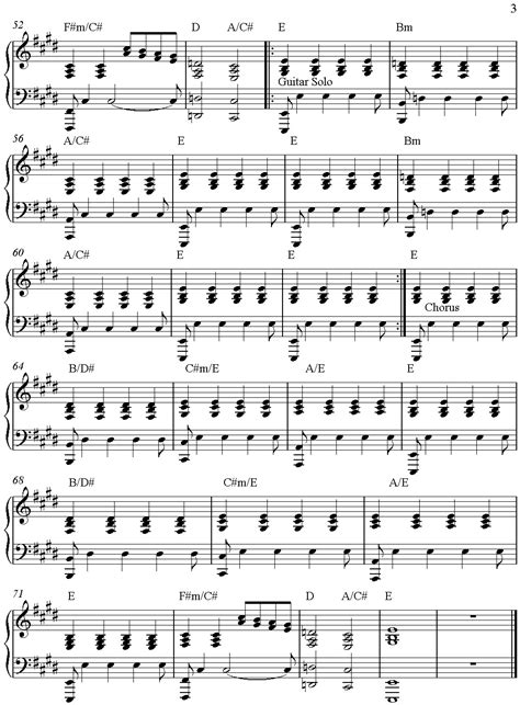 Robbie Williams - Angels - Partituras de piano | Sheet music for piano