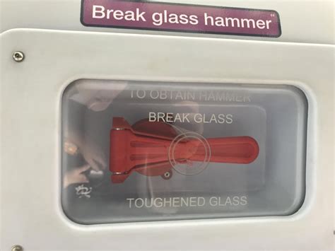 Break glass to obtain hammer to break glass : CrappyDesign
