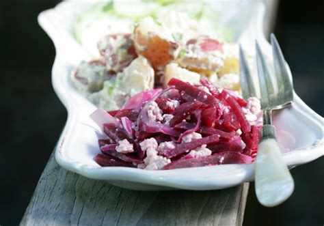 Beet and Danish Blue Cheese Salad Recipe - NYT Cooking