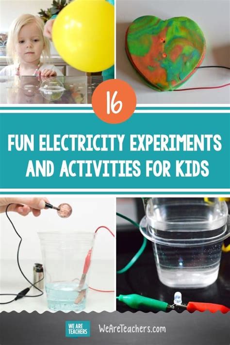 24 Shockingly Fun Electricity Experiments and Activities for Kids | Electricity experiments ...