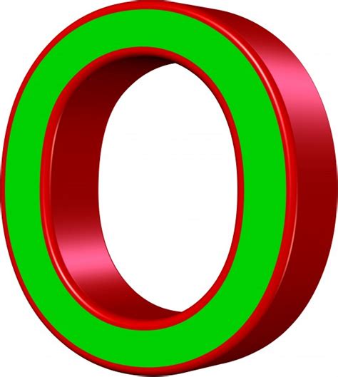 3d Letter O Free Stock Photo - Public Domain Pictures