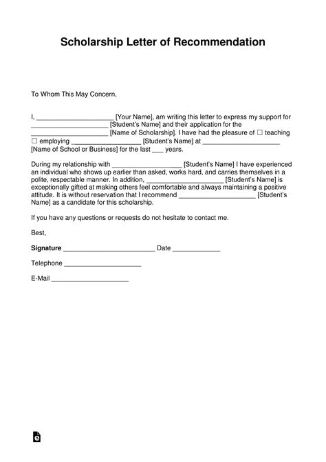 Sample Of A Letter Of Support | DocTemplates