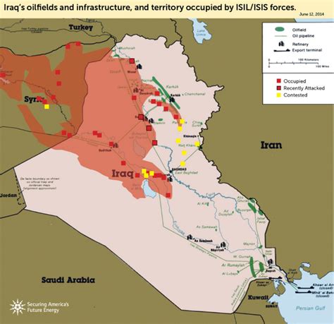 Latest Isis Iraq Map