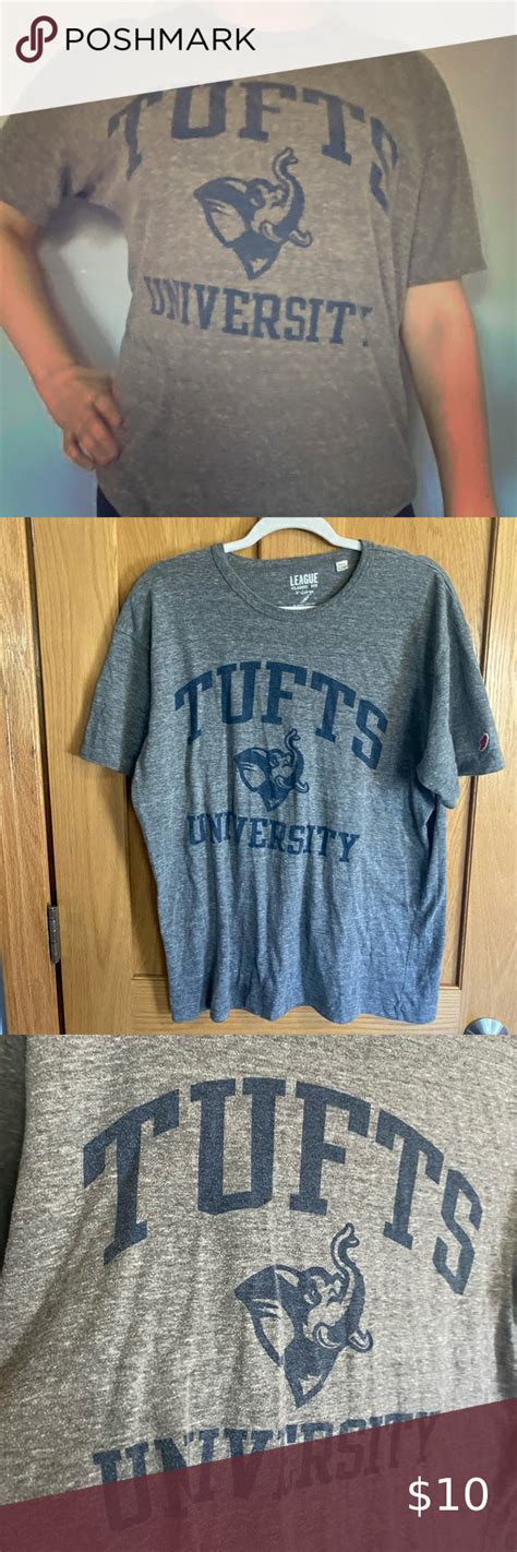 tufts university tee | University tees, Tufted, Tees