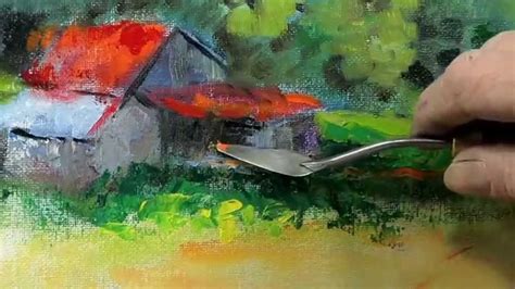 Oil Paint: Tips and Tricks with the Palette Knife | Beginner Palette Knife Techniques | Oil ...