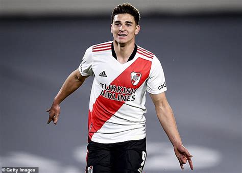 Manchester City CONFIRM £14m signing of River Plate forward Julian ...