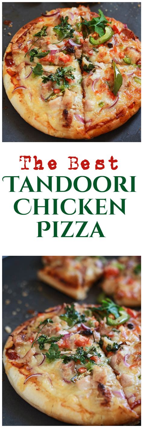 Tandoori Chicken Pizza Recipe-Chicken Tandoori Pizza Indian - Fas Kitchen