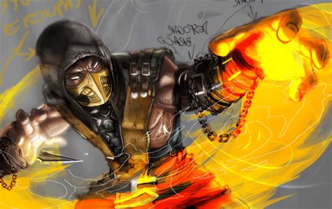 Scorpion Mortal Kombat Get Over Here Gif