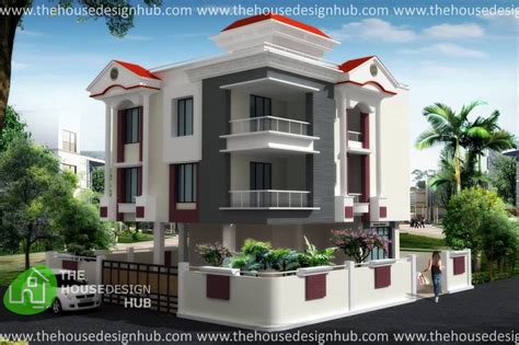 Harmonious Indian House Front Elevation Design | The House Design Hub