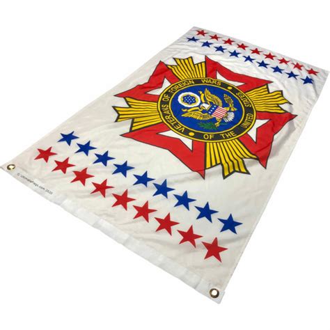 VFW Flag Veterans of Foreign Wars Flag 3 X 5 ft. Standard - Ultimate Flags