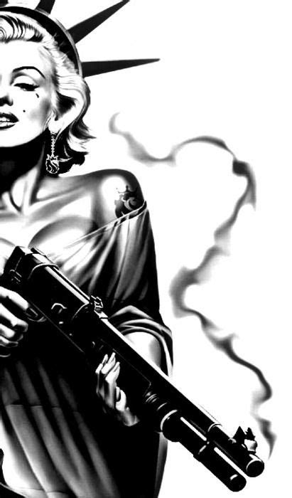 Gangster Marilyn | Marilyn Monroe | Pinterest