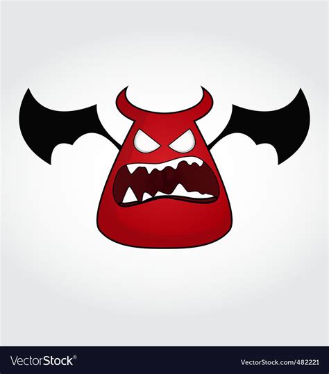 Cartoon imp Royalty Free Vector Image - VectorStock