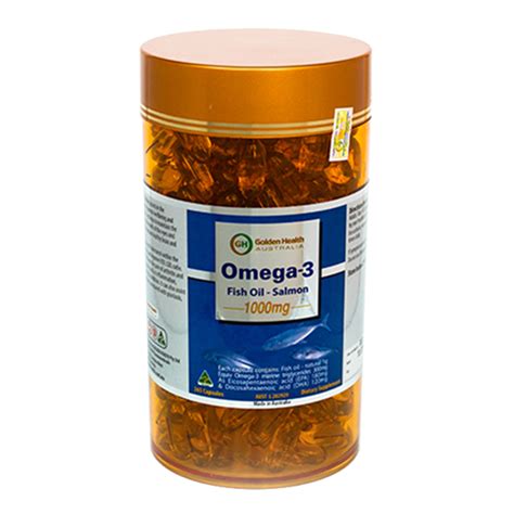 Dầu cá hồi Omega 3 Golden Health Omega 3 Salmon 1000mg