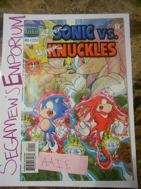 Super Sonic vs. Hyper Knuckles - Super Special - VF - [SEGA Comic Archie Hedgehog]