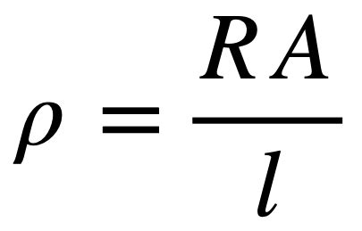 Resistivity - The Science and Maths Zone